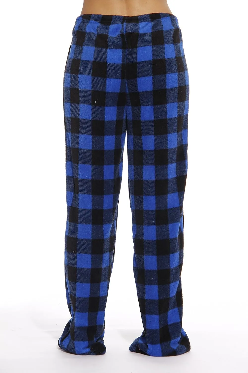 Just Love Women Plush Pajama Pants Buffalo Plaid