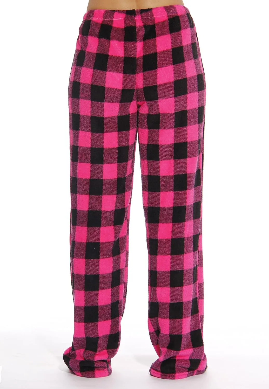 Just Love Women Plush Pajama Pants Buffalo Plaid