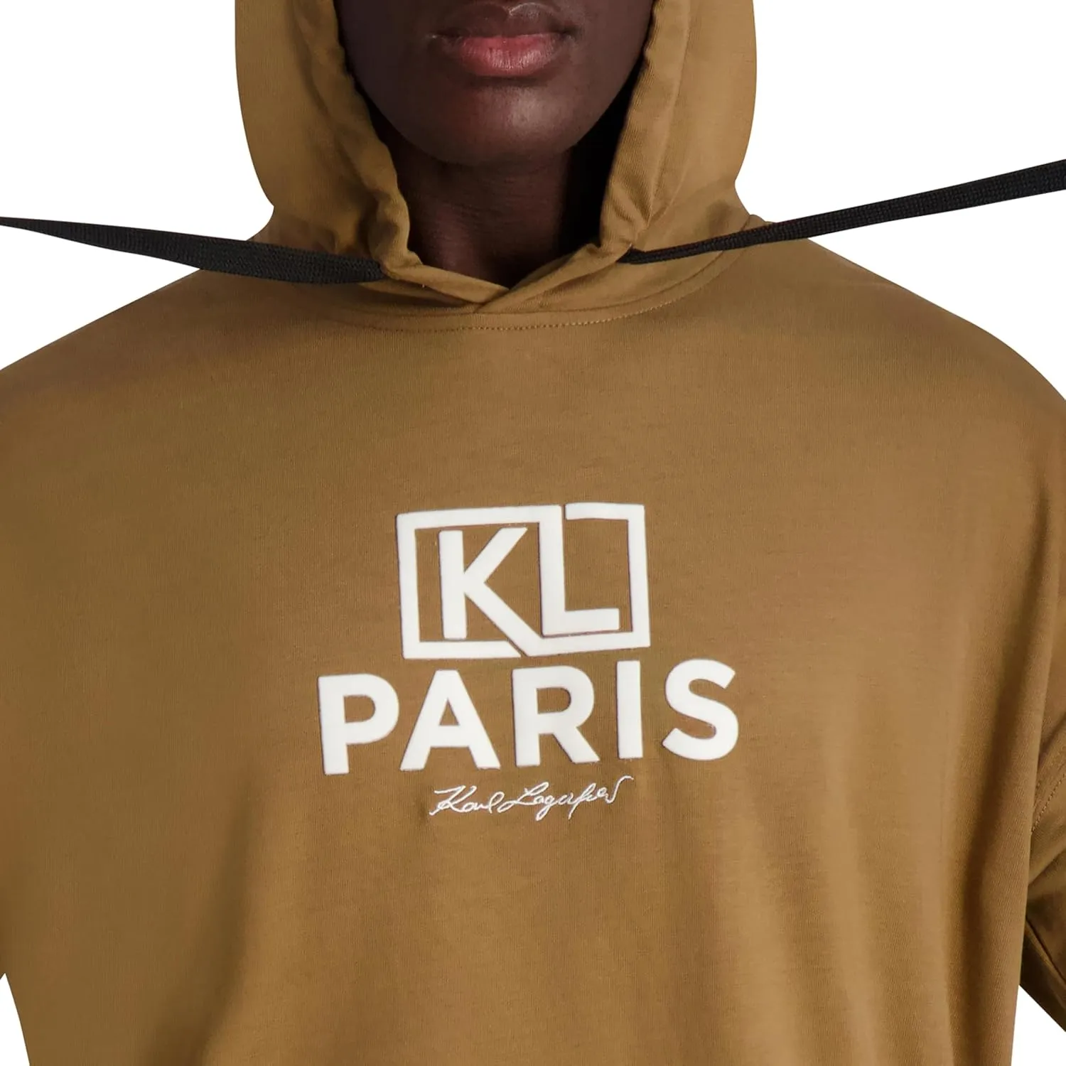 Karl Lagerfeld Paris Men's Soft Color Block Hoodie