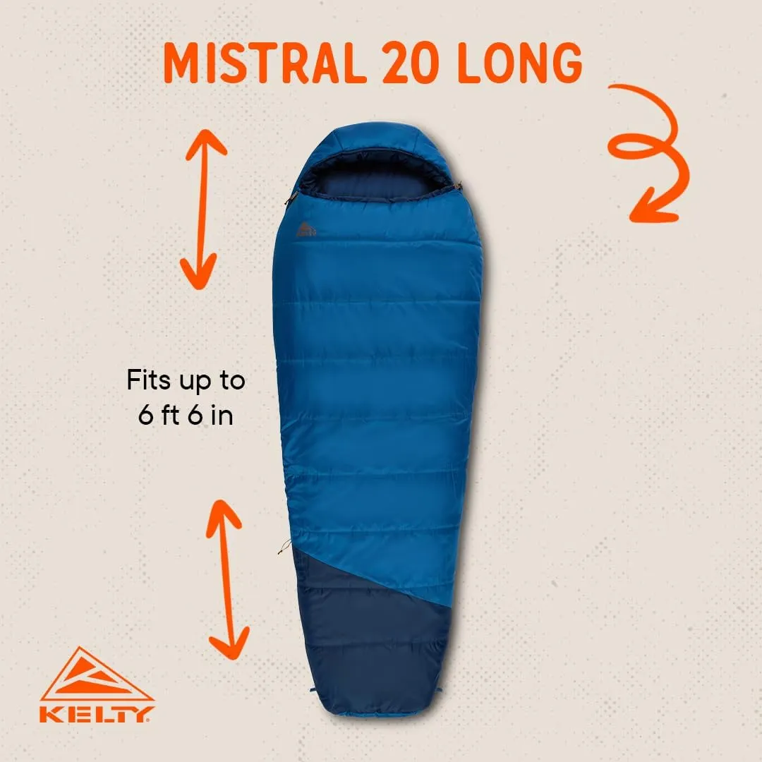 Kelty Sleeping-Bags Kelty Mistral Synthetic Camping Sleeping Bag