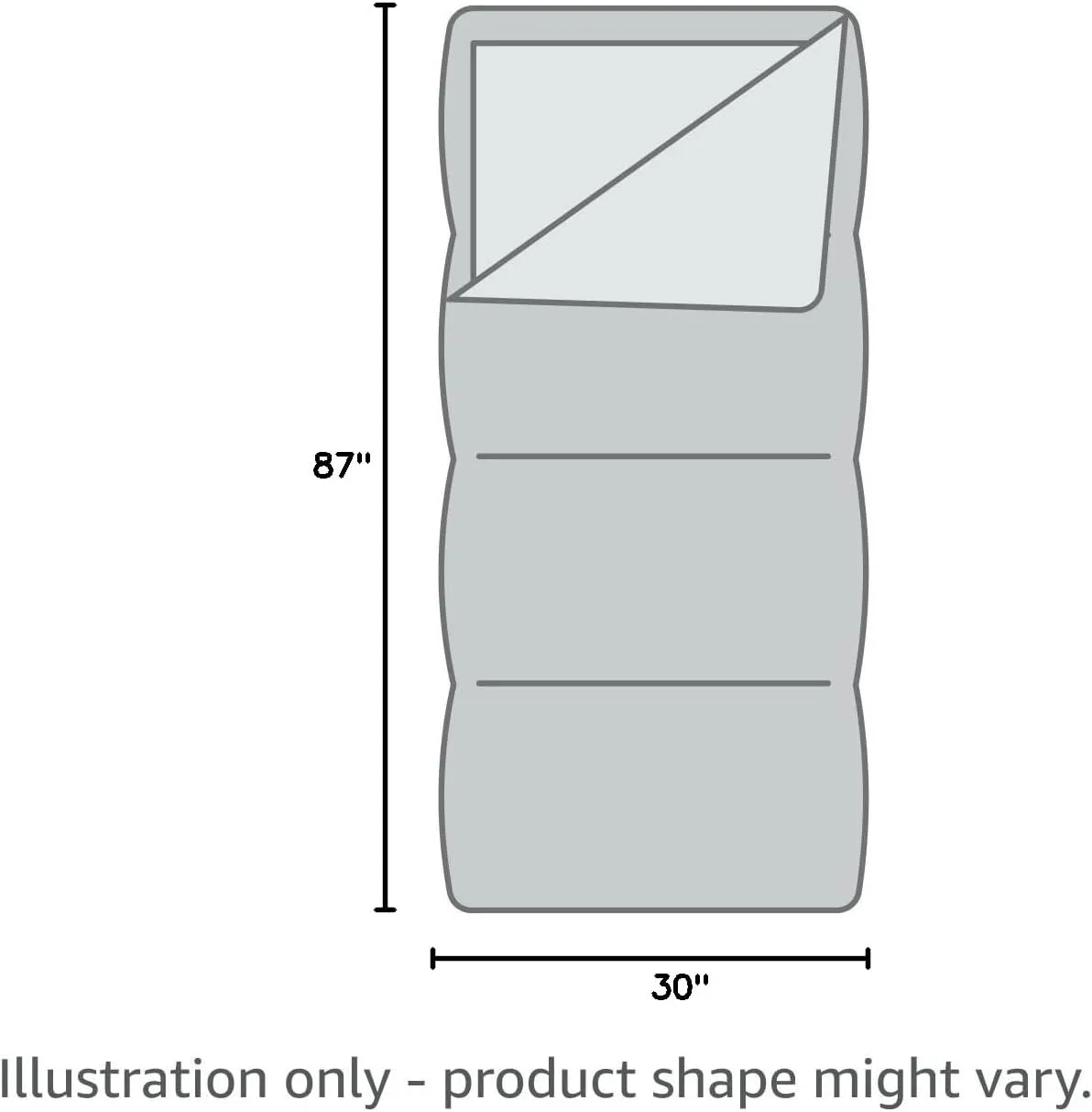 KingCamp Down Sleeping Bag for Adults, 600 FP Cold Weather 3-4 Season Sleeping Bag, Ultralight & Compact with Compression Sack for Backpacking, Camping, Hiking