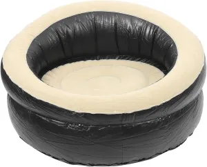 Kisangel Inflatable Couch Stool Compact Foldable for Camping Outdoor Inflatable Furniture for Adults