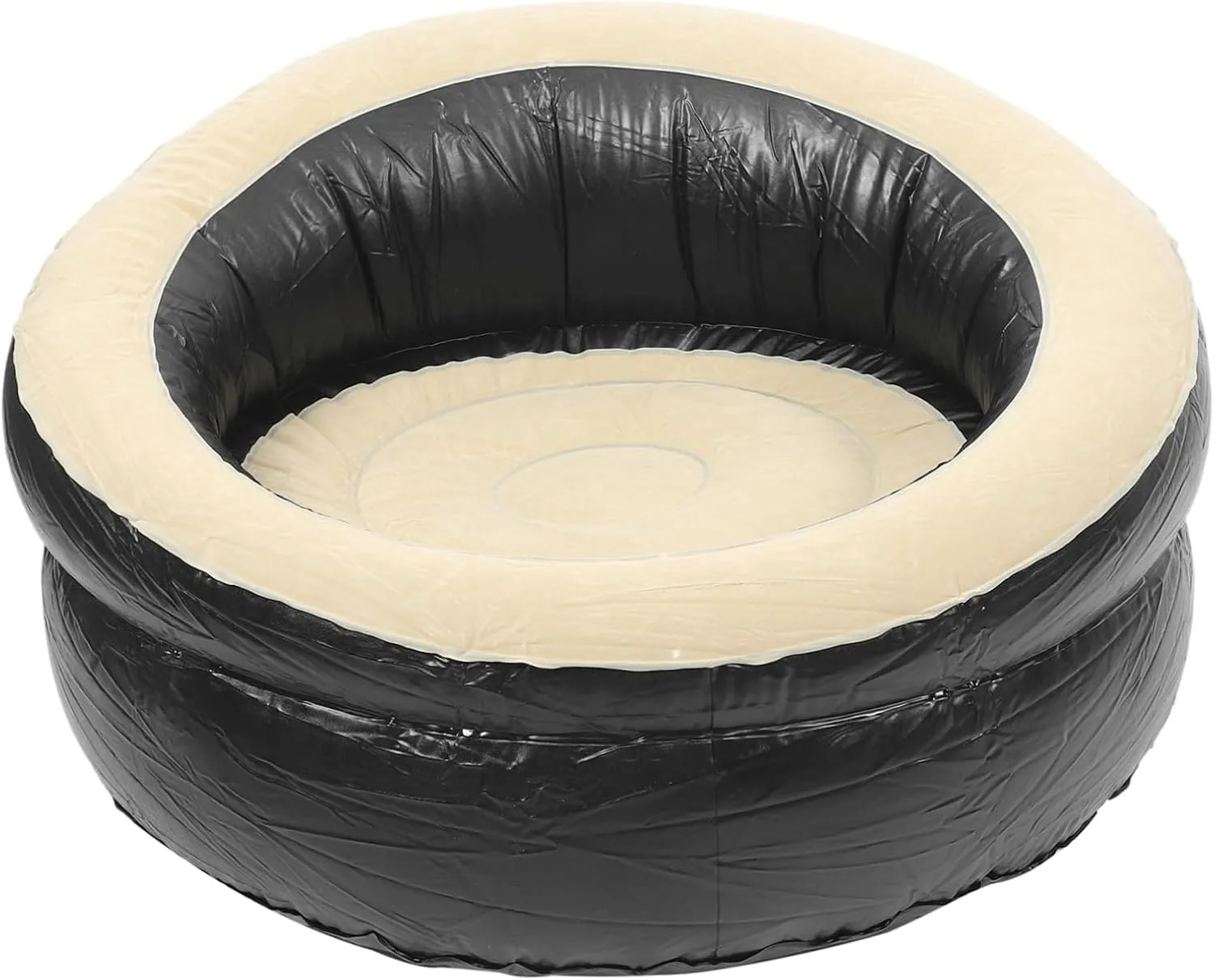 Kisangel Inflatable Couch Stool Compact Foldable for Camping Outdoor Inflatable Furniture for Adults
