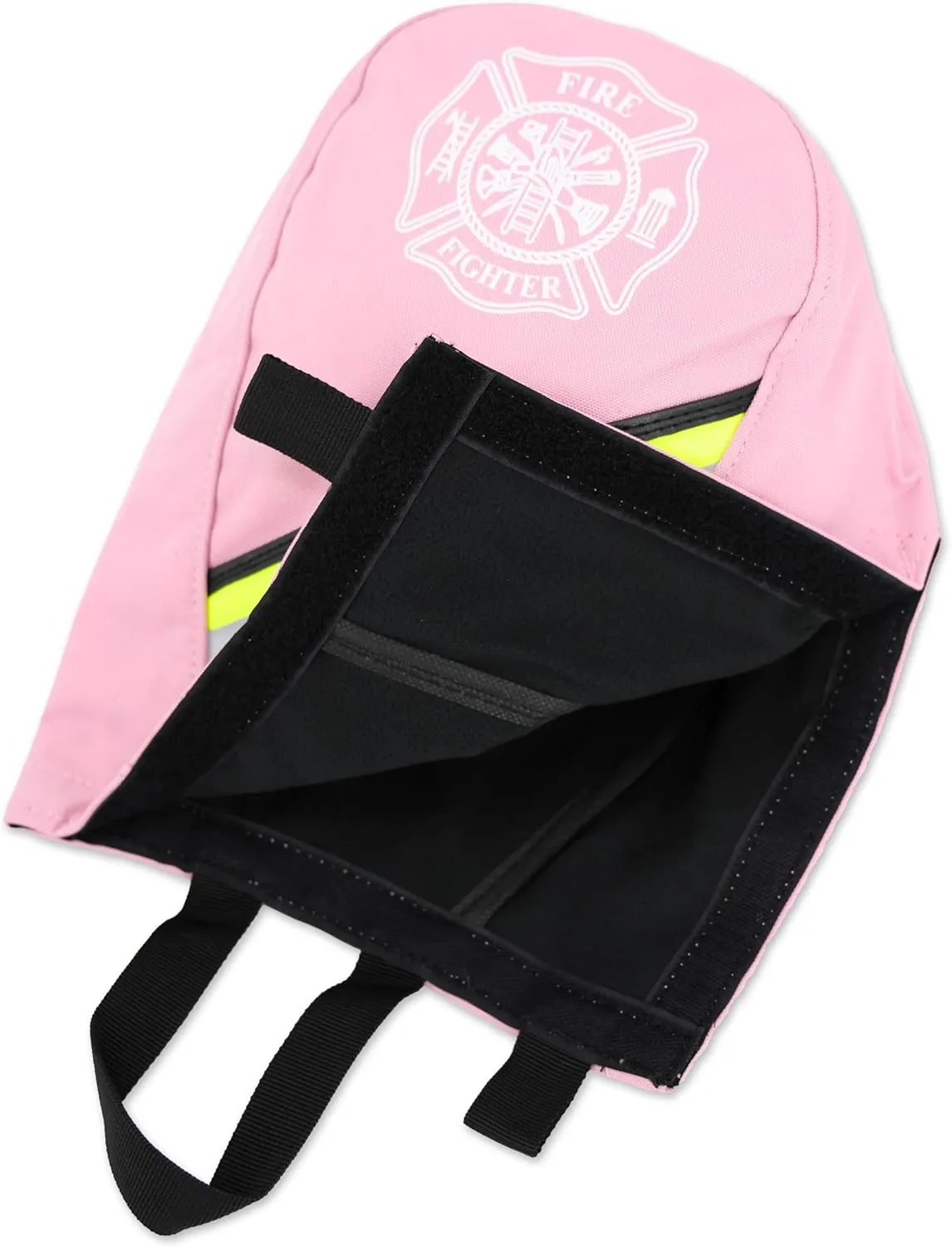 Lightning X Customizable Firefighter SCBA Air Pak Respirator Face Piece Mask Bag w/Embroidered Name - PINK