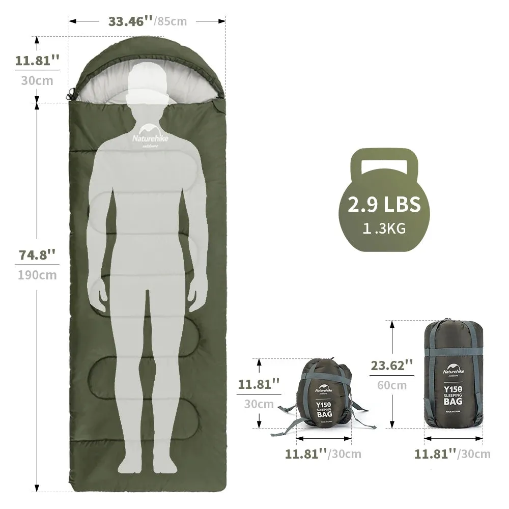 Lightweight Cotton Sleeping Bag for Outdoor Adventures