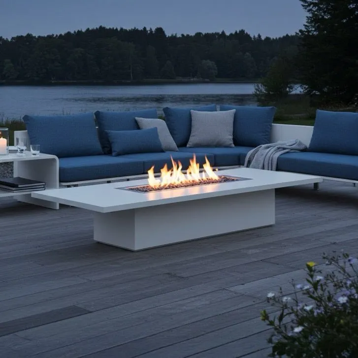 Lineo Fire Table (Tabletop) - Aluminum