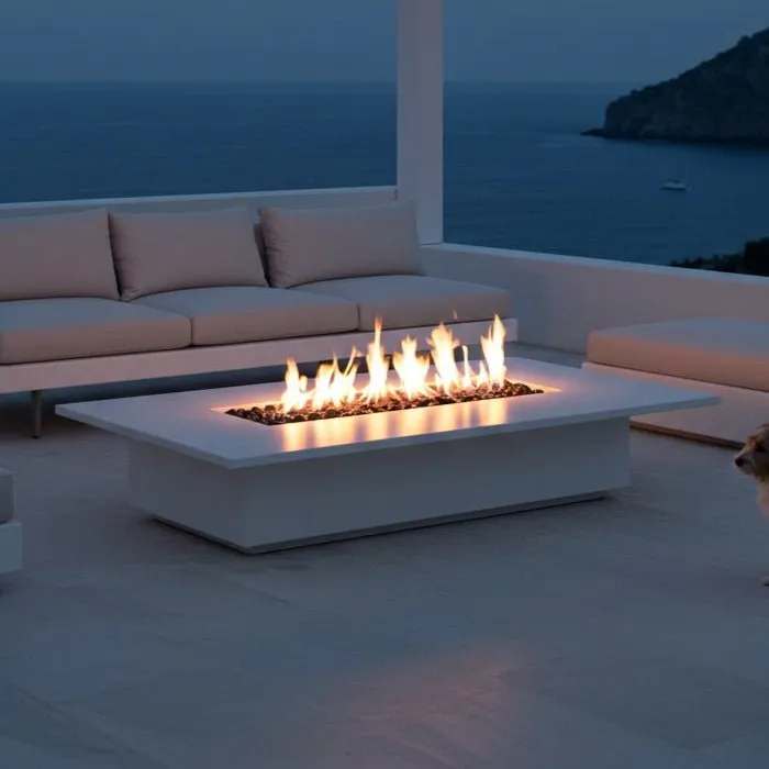 Lineo Fire Table (Tabletop) - Aluminum