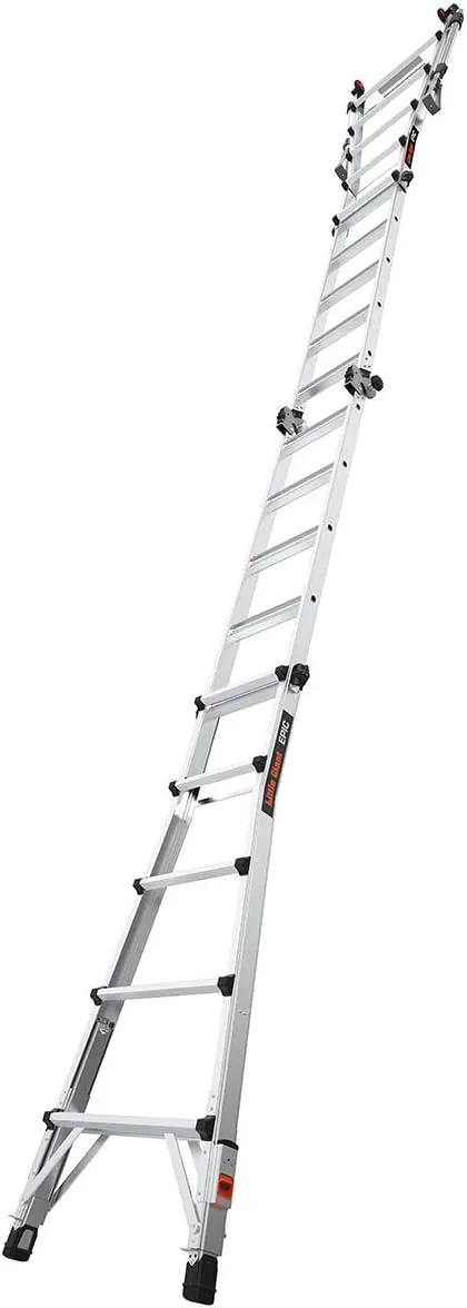 Little Giant Ladders, Epic, M22, 22 foot, Multi-Position Ladder, Aluminum, Type 1A, 300 lbs weight rating, (16822-818)