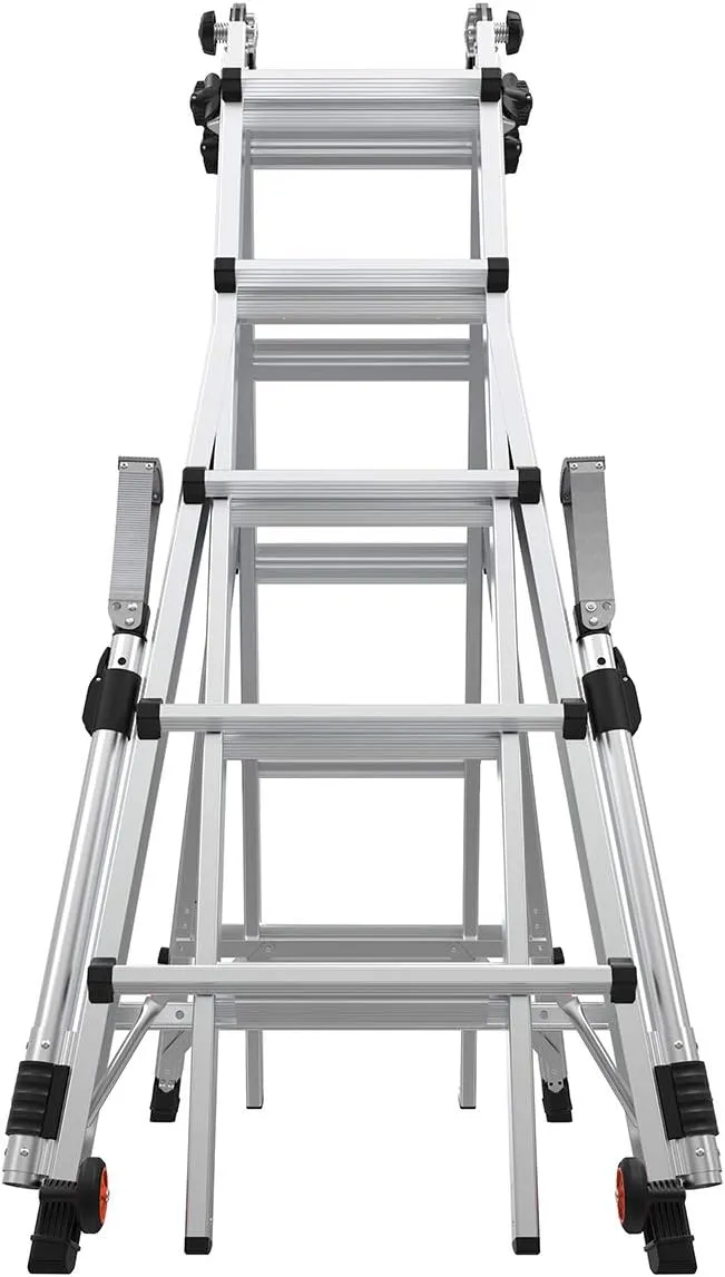 Little Giant Ladders, Epic, M22, 22 foot, Multi-Position Ladder, Aluminum, Type 1A, 300 lbs weight rating, (16822-818)