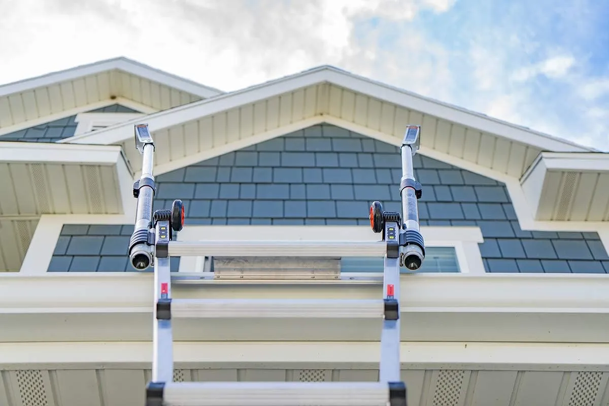 Little Giant Ladders, Epic, M22, 22 foot, Multi-Position Ladder, Aluminum, Type 1A, 300 lbs weight rating, (16822-818)