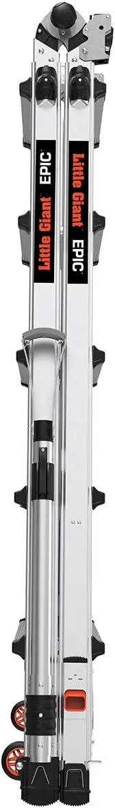 Little Giant Ladders, Epic, M22, 22 foot, Multi-Position Ladder, Aluminum, Type 1A, 300 lbs weight rating, (16822-818)