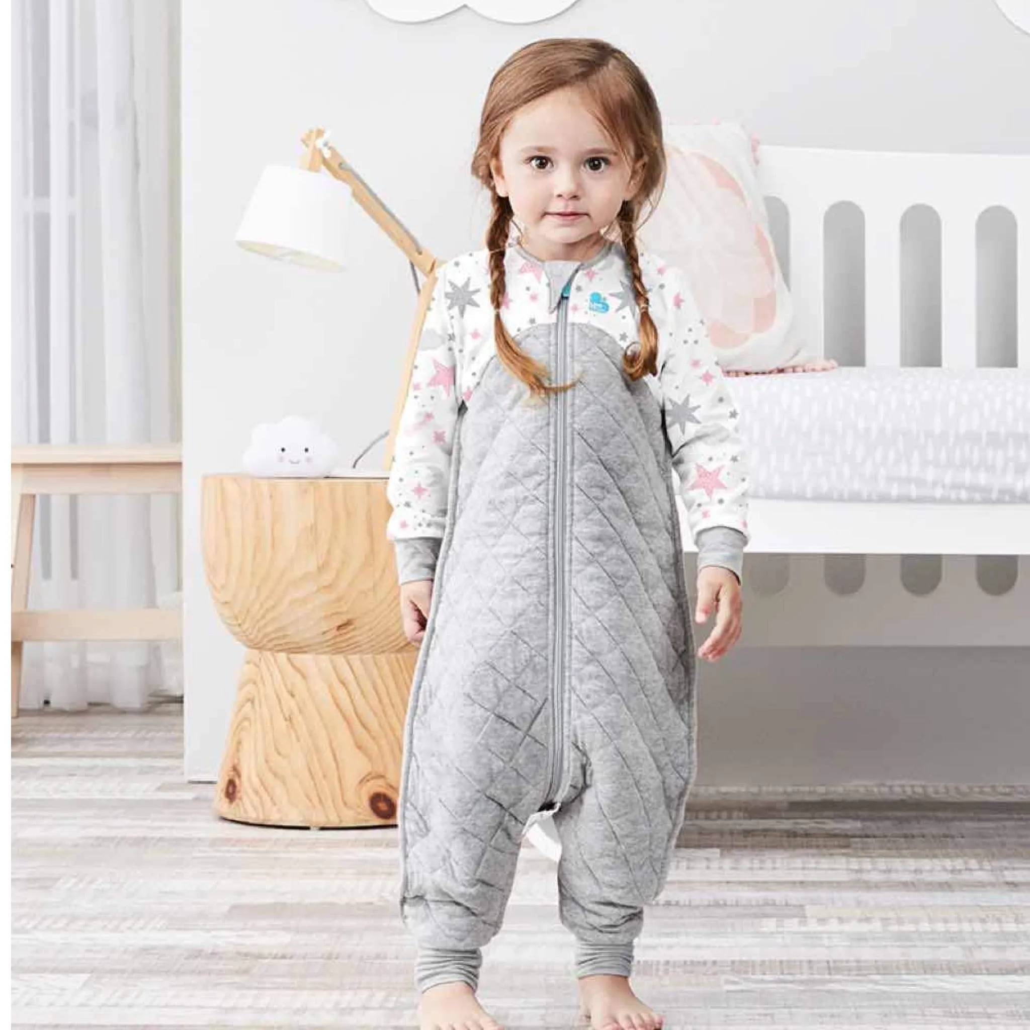 Love To Dream Sleep Suit - 3.5 Tog Winter Warm Pink