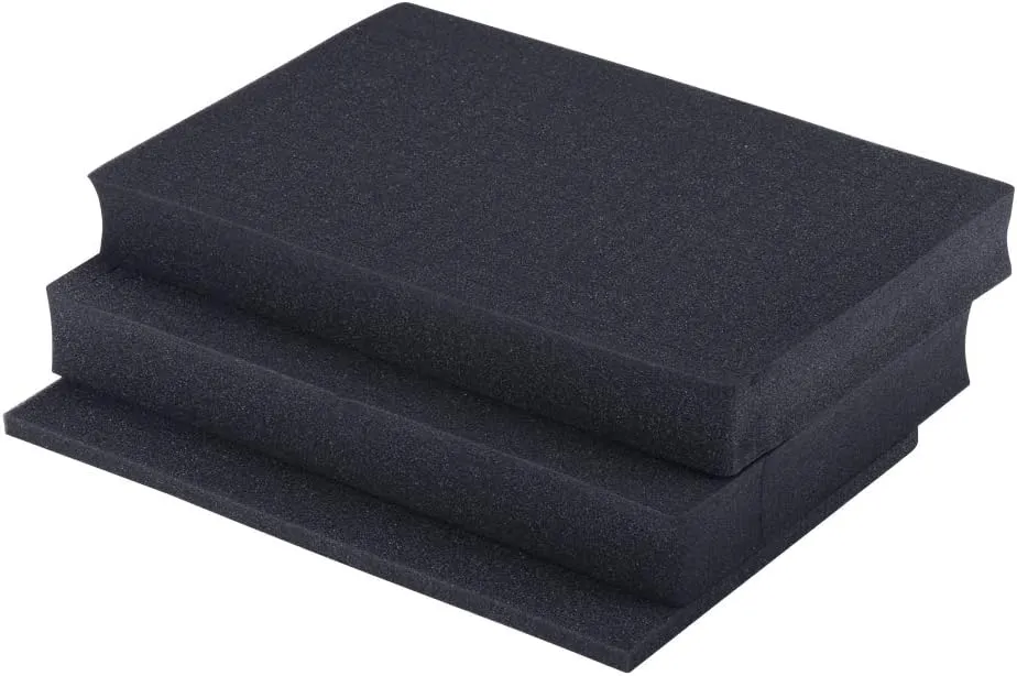 Lykus Foam Insert for Hard Case, Mummy Shape, Adult, Comfort Temperature Rating, All Seasons, Dry Box Insert Sleeping Bag, Adults, Outdoor Enthusiasts, Divers, Unisex, Black