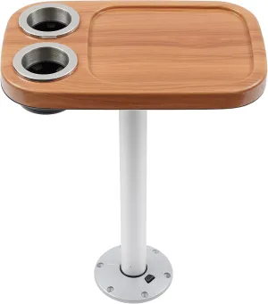 Manufacturers' Select ITC Marine Cocktail Boat Table Leg Set. Pontoon Accessories, Marine Pedestal Table