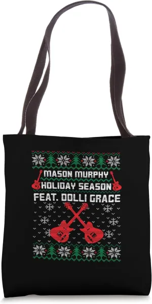 Mason Murphy Holiday Season Feat Dolli Grace Guitars Christm Tote Bag