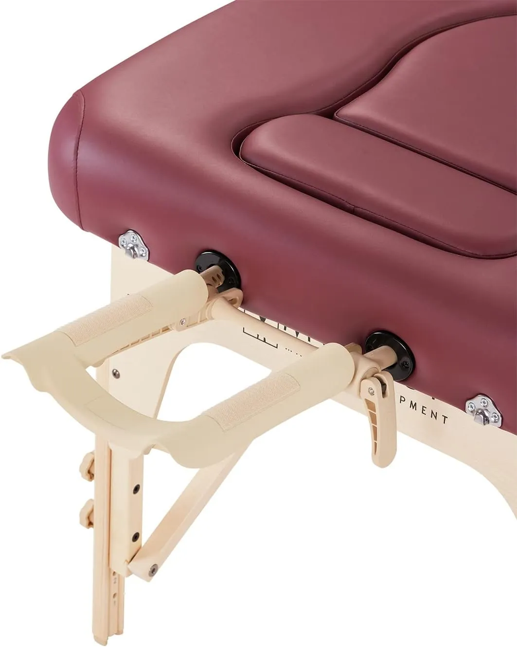 Master Massage 30'' Eva Portable Pregnancy Massage Table for Female Clients and Obese Individuals, Spa Salon Facial Bed for Pregnant Women- Multi Functional (Burgundy)