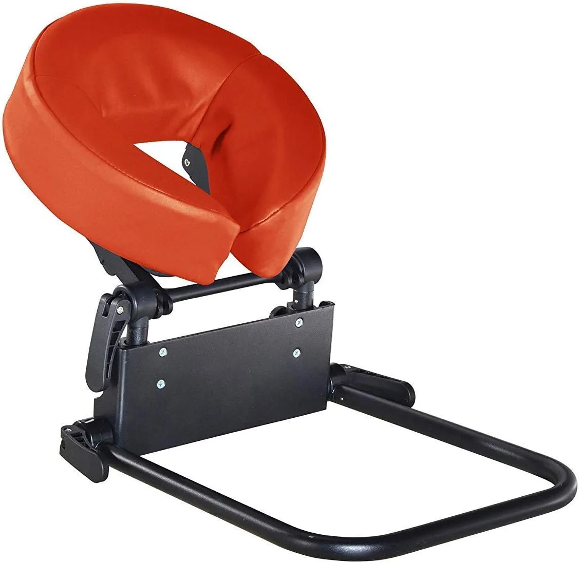 Master Massage Adjustable Headrest Massage Kit for Home - Includes Face Pillow Cradle and Cushion Support Bracket for Sleeping Mattress Top Cinnamon