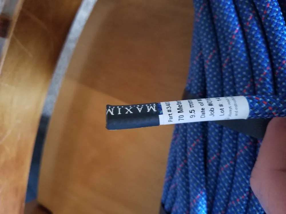 Maxim PINNACLE 9.5mm/80m Blue