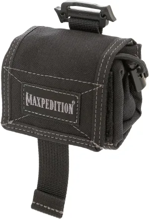 Maxpedition Rollypoly Folding Dump Pouch (Black) 9.4 inch