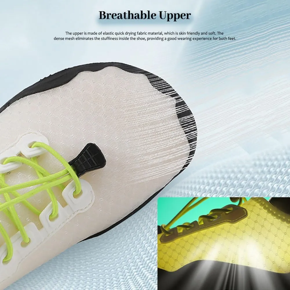 Maylrvjv Men's Women's Water Shoes Barefoot Shoes Quick Dry Aqua ShoesComfortable Lightweight Swim Water Sports Fitness Yoga Walking Outdoor Sneakers