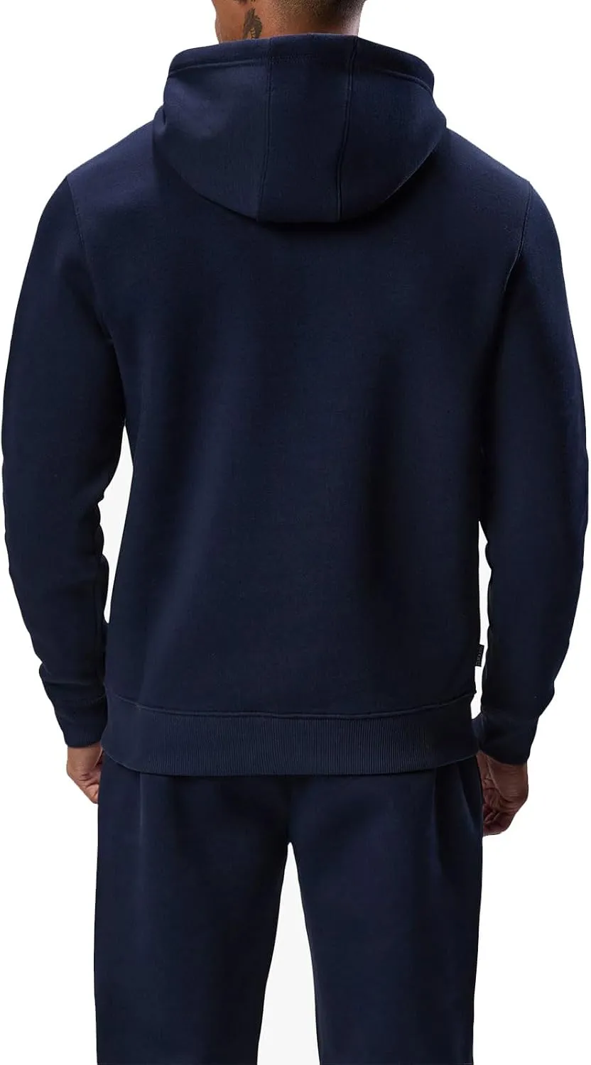 Men's Tacksuit 2-Piece Active Set:Fleece Pullover Sweatshirt and Sweatpants,Jogging Sweatsuit Outfit
