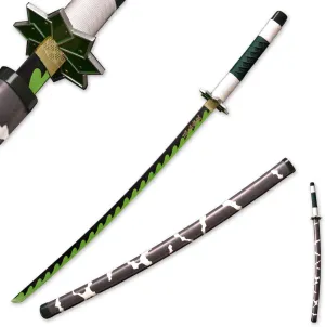 Metal Demon Sword 104cm/41inchs,Stainless Steel, Hashira Pillar and Protagonist Katana for Anime Cosplay, Anime Original Textures, Multiple Styles to Choose from