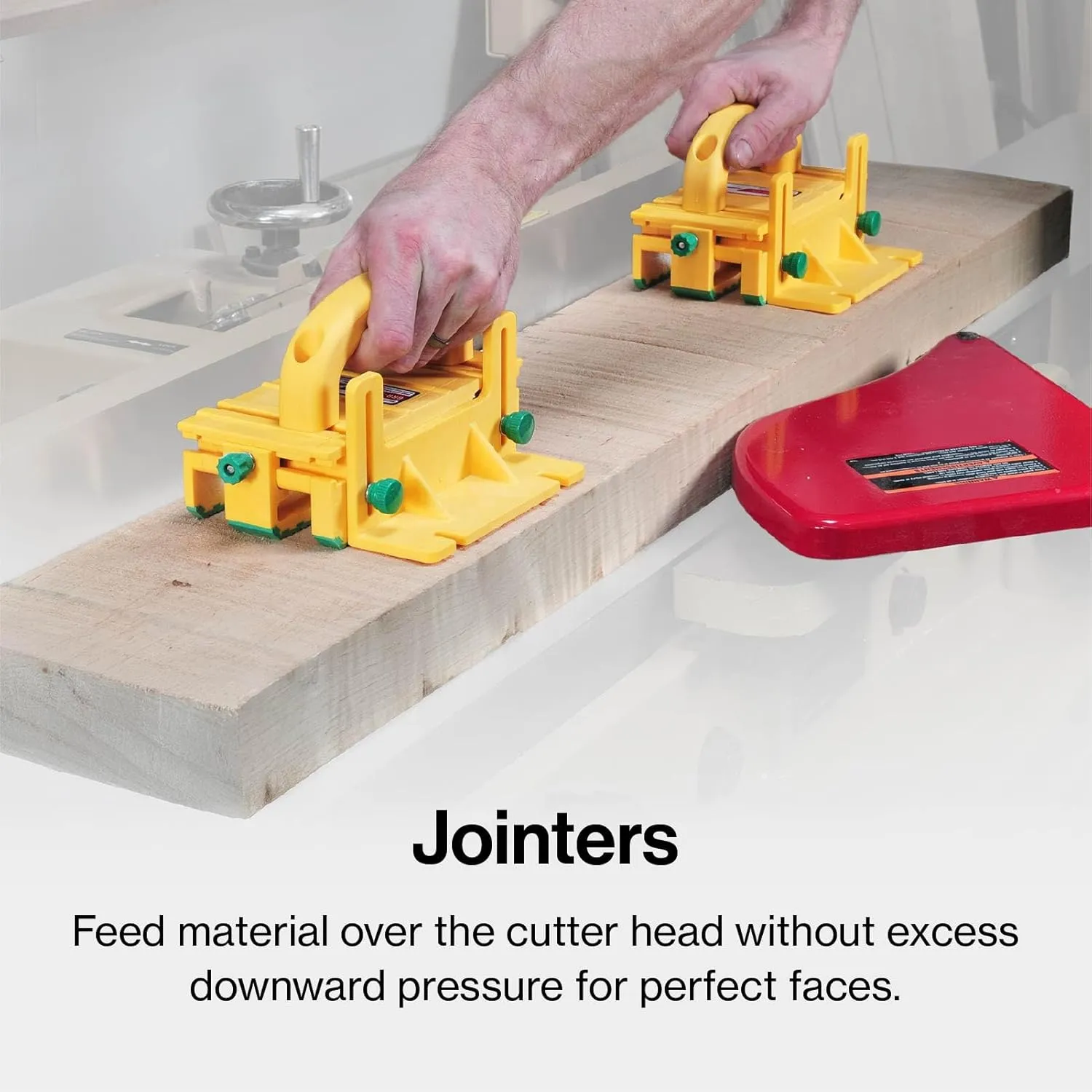 MICROJIG GRR-RIPPER GR-100 3D Table Saw Pushblock, Yellow
