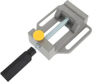 Mikikit Carving Bench Clamp with Jaw for DIY Projects Durable Table Vise for Woodworking Drilling and Crafting Compact and Lightweight Design for Easy