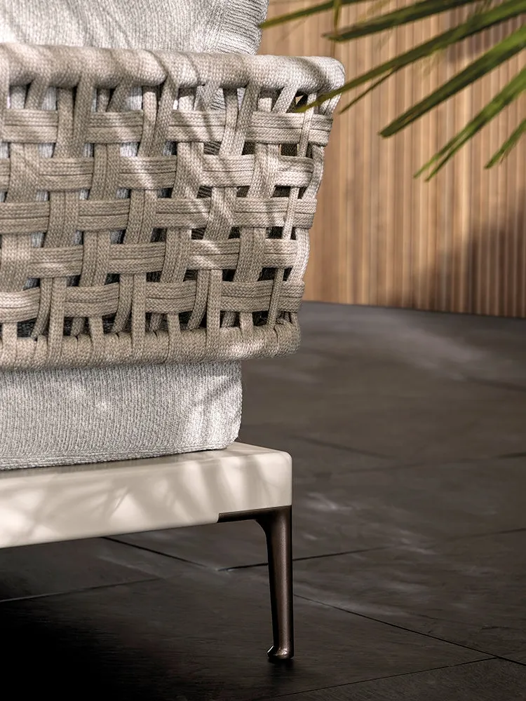 Minotti Patio Outdoor Lounge Chair