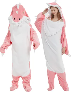 NAFLEAP Wearable Blanket Hoodie Women Shark Dinosaur Onesie Adult Costume Sleep Bag Gifts for Girls