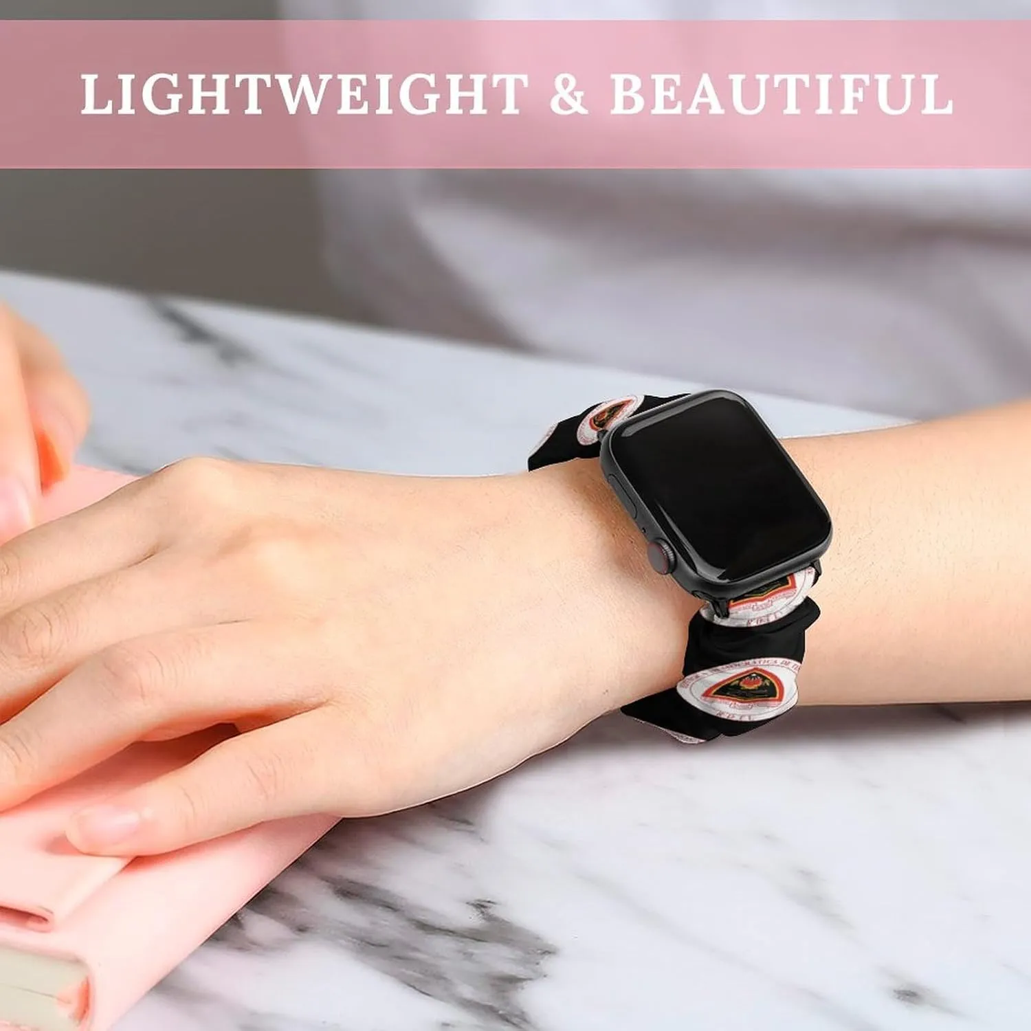 National Emblem of East Timor Fashion Watch Strap Scrunchies Wristbands Compatible With IWatch Series