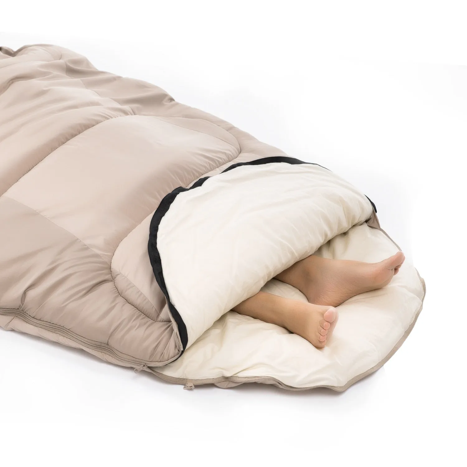 Naturehike Cotton Autumn Winter Sleeping Bag Wearable Style Tent Sleeping Bag with Quilt Camping Hat