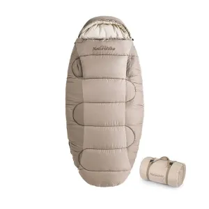 Naturehike Cotton Autumn Winter Sleeping Bag Wearable Style Tent Sleeping Bag with Quilt Camping Hat