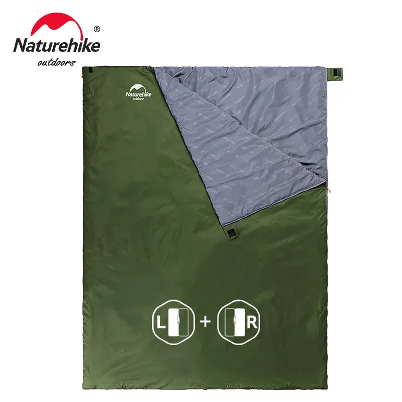 Naturehike LW180 Sleeping Bag Ultralight Portable Splicable Single Spring Summer Outdoor Hiking Camping Climbing Sleeping Bag