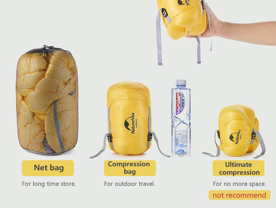 Naturehike Outdoor White Goose Down Mummy Sleeping Bag