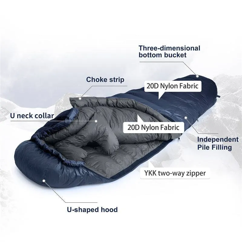 Naturehike Snowbird Mummy Duck Down Sleeping Bag
