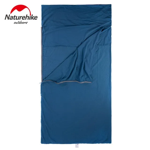 Naturehike  Splicing Envelope Sleeping Bag Liner Cotton Ultralight Portable