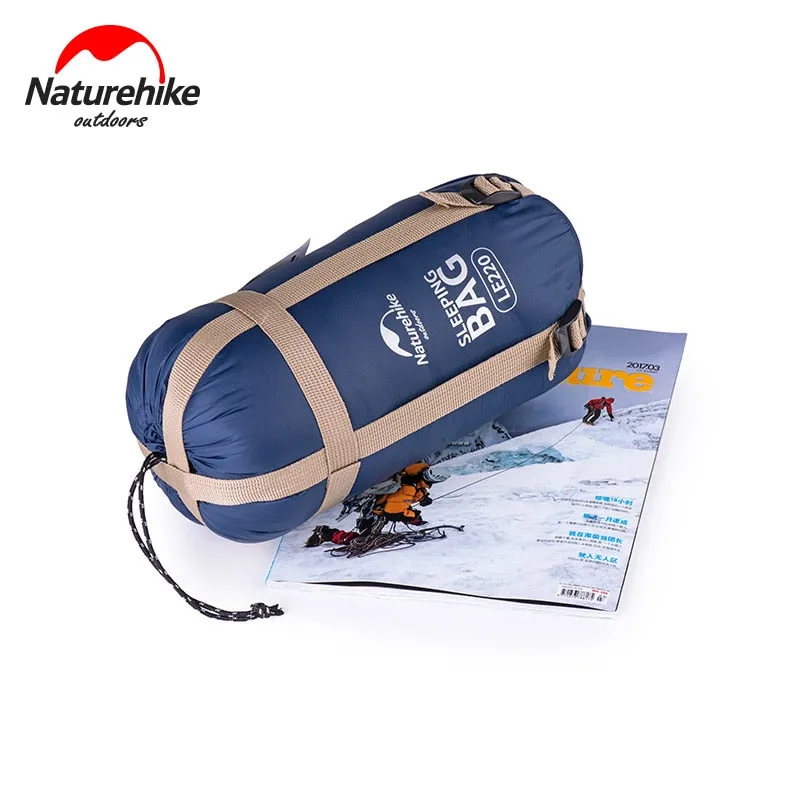 Naturehike Ultralight Envelope Coral Velvet Sleeping Bag