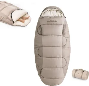 Naturehike Wearable Sleeping Bag for Adults, Bag with Arm Zipper Holes Sleeping Bags, Sleeping Bags for 2-3 Season Camping Backpacking, Camping Hiking Outdoor Travel, 24.8℉/32℉/41℉