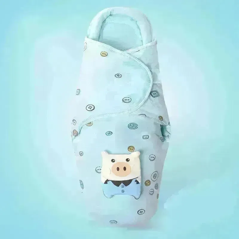 Newborn Baby Infant Swaddle Wrap Cotton sleeping bag