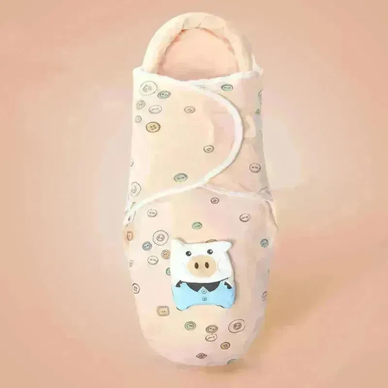 Newborn Baby Infant Swaddle Wrap Cotton sleeping bag