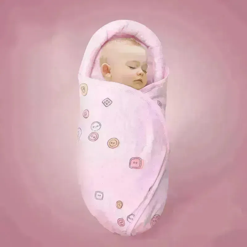 Newborn Baby Infant Swaddle Wrap Cotton sleeping bag