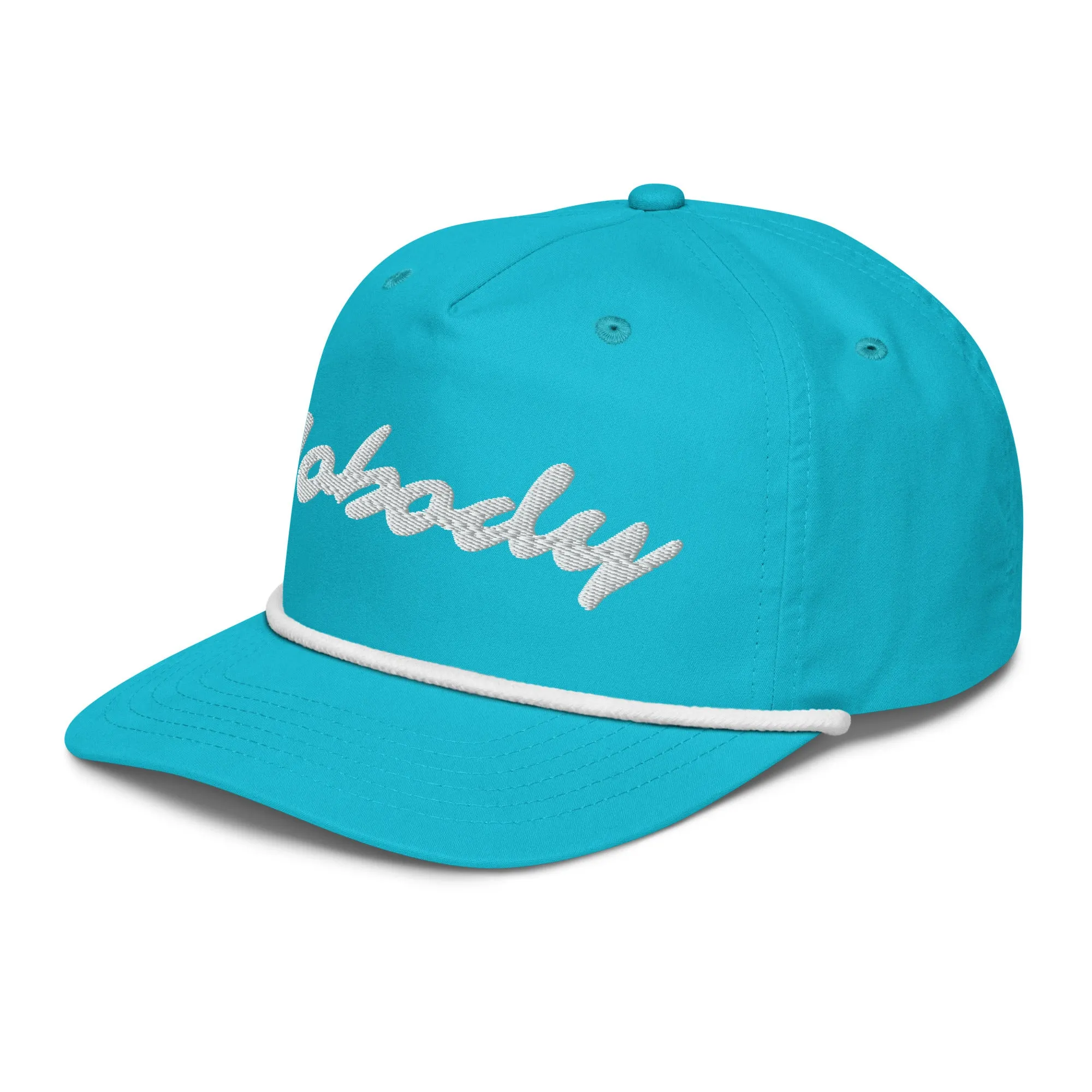 Nobody White Golf rope cap