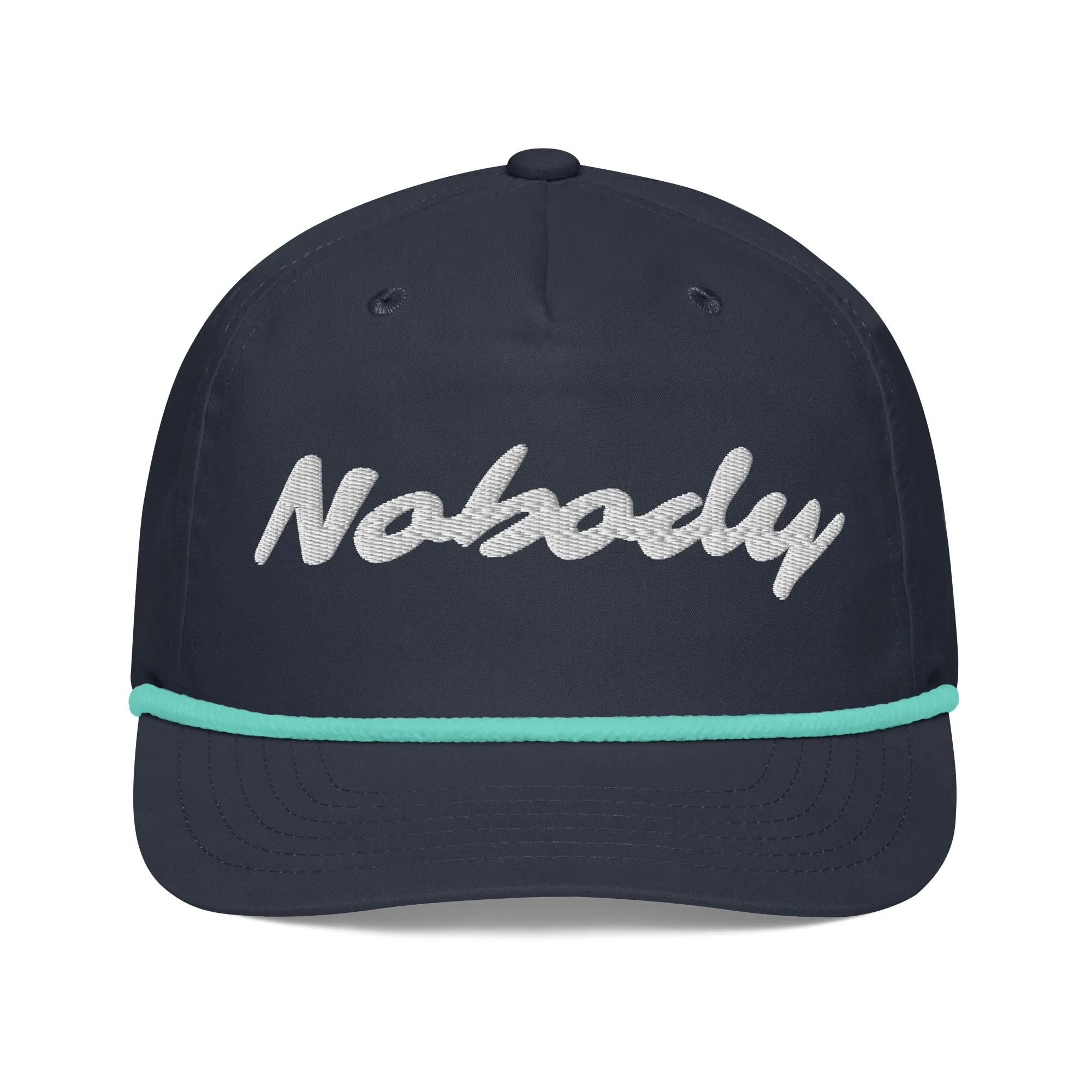 Nobody White Golf rope cap