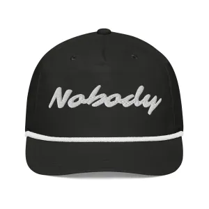 Nobody White Golf rope cap