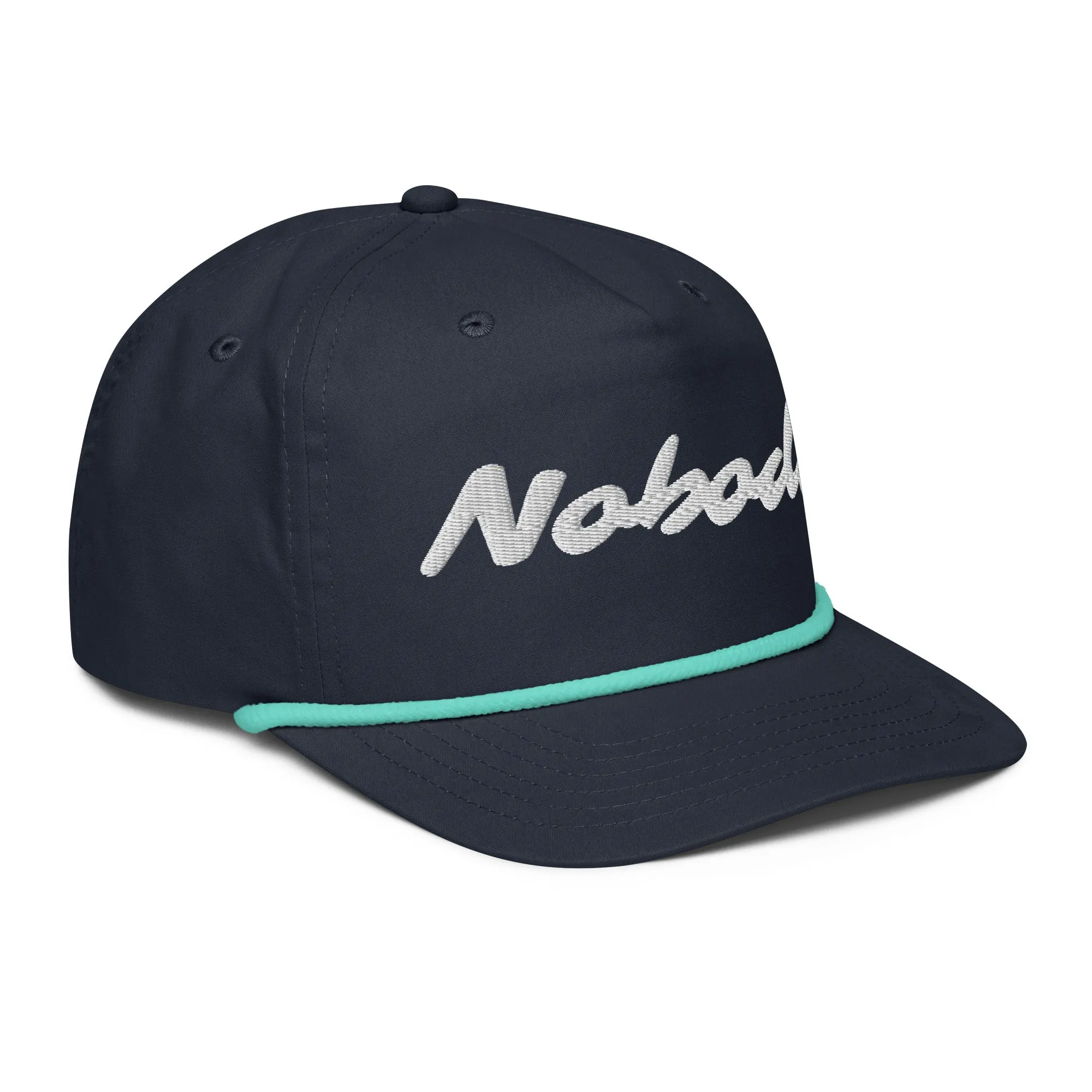 Nobody White Golf rope cap