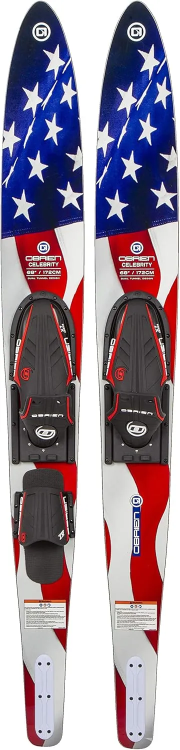 O'Brien Celeberity Combo Adult Water Skis 68"