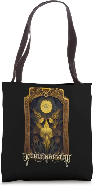 Occult Nouveau - The Illusory Face of the Trickster Tote Bag