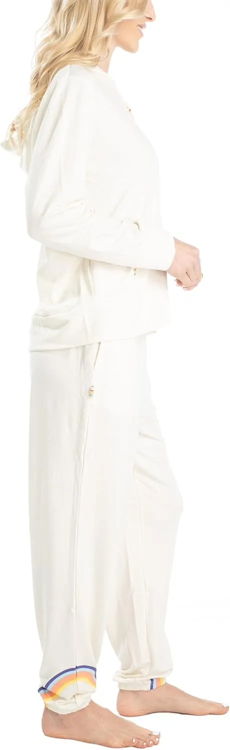Ocean Pacific Daybreakers Women's Loungewear - Long Sleeve Zipper Hoodie and Joggers, Soft 2 Piece Sweatsuit