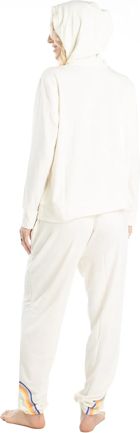 Ocean Pacific Daybreakers Women's Loungewear - Long Sleeve Zipper Hoodie and Joggers, Soft 2 Piece Sweatsuit